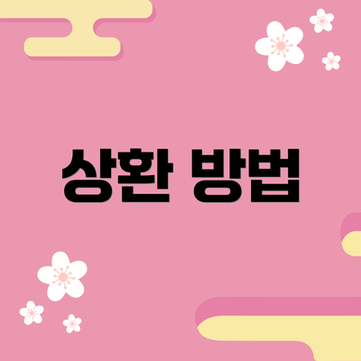 상환 방법