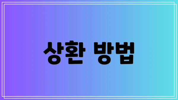 상환 방법