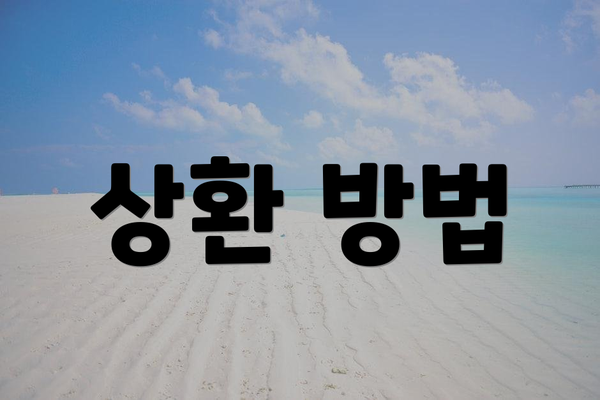 상환 방법