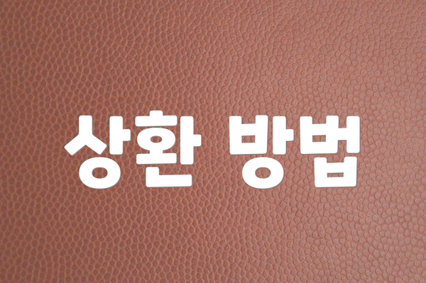 상환 방법