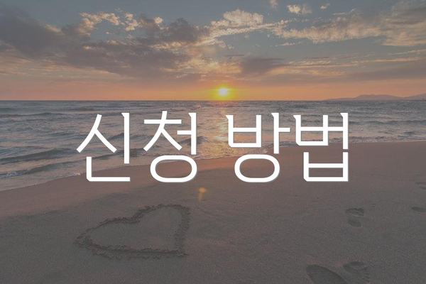 신청 방법