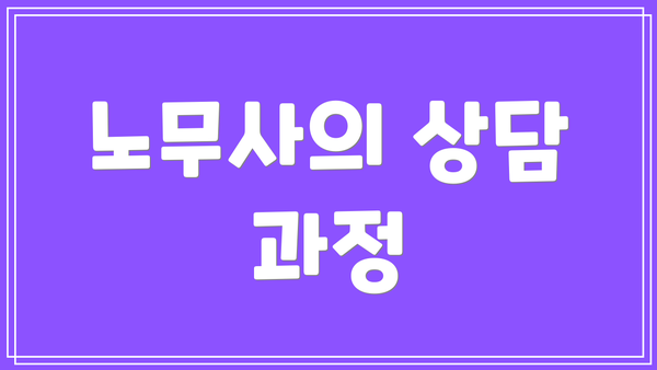 노무사의 상담 과정