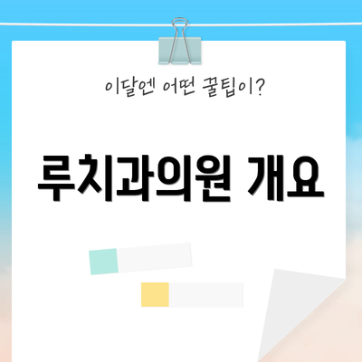 루치과의원 개요