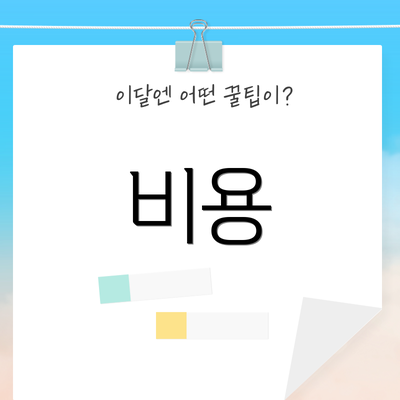 비용