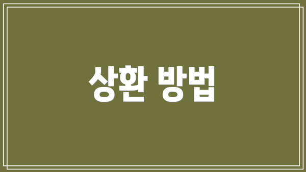 상환 방법